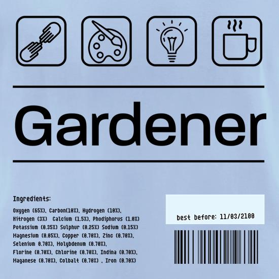 Gardener Ingredients t shirt